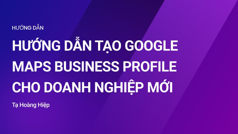 Tạo Google Maps